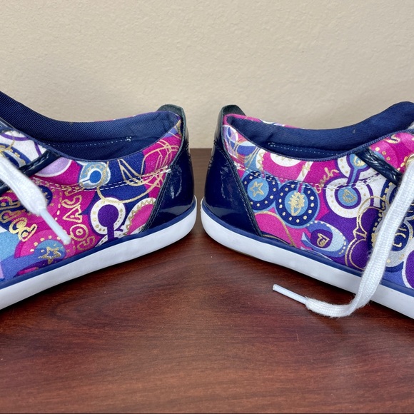 ❌SOLD❌Coach Barrett Poppy Sneaker Size 8 - Picture 10 of 13